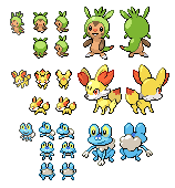 trashtoro:Gen 6 sprites by *Kyle-Dove