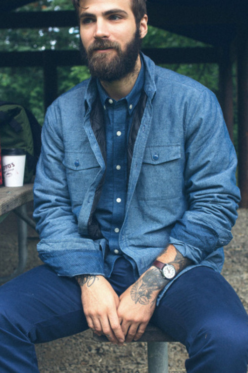 beardsplustattoos: Jeanssss 