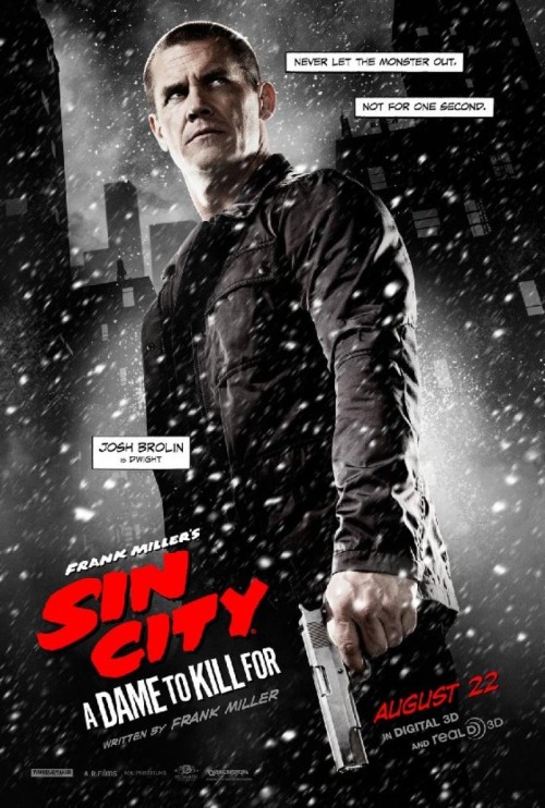 BOHATEROWIE “SIN CITY: A DAME TO KILL FOR” (“SIN CITY: DAMULKA WARTA GRZECHU&rdquo