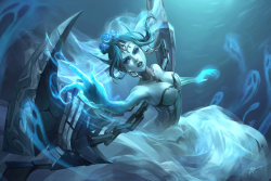summonershowcase:  Ghost Bride Morgana by koloromuj