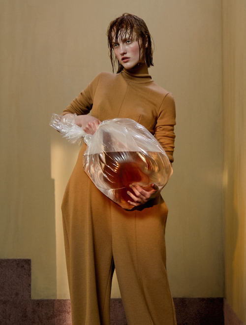 Ina Jensen by Katja Mayer for Numéro | Styled by Samuel François | Hair by Martin Cullen | Makeup by