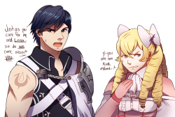 onsta:  So Chrom and Maribelle’s support totally