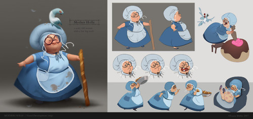 thecollectibles:“Holle” Visual Development (personal project) byLaura Laumii