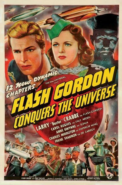 pulpsandcomics2: Movie posters  -  science fiction serials