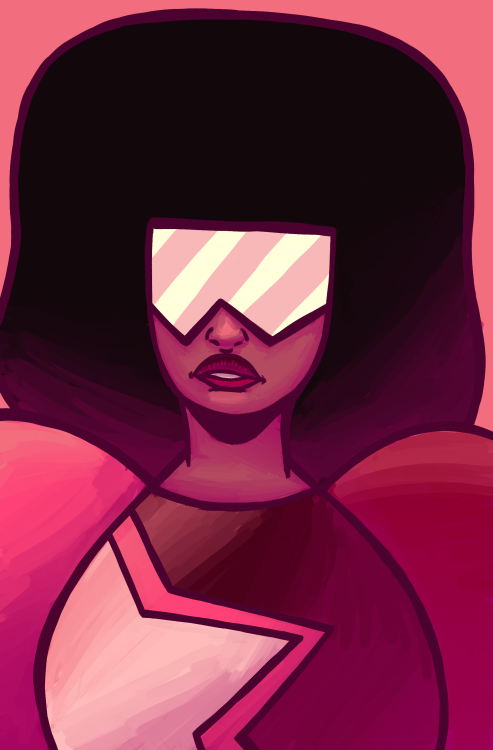 scarlettheknight:  Started wathcing Steven Universe and so far Garnet is my favorite :D
