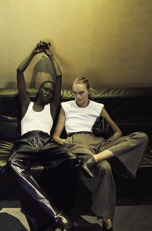  Gemma Ward & Alek Wek / Porter Edit by Net-A-Porter March 2019 “The Relevance” by Claudia Knoep