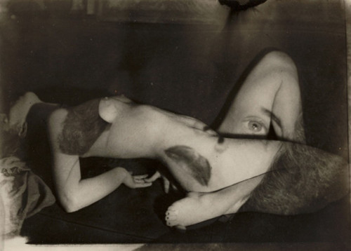 Val TelbergUntitled (female nude double exposure), 1946