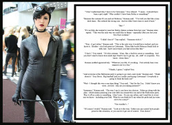 Halloween Crossdressing Caption – Catwoman