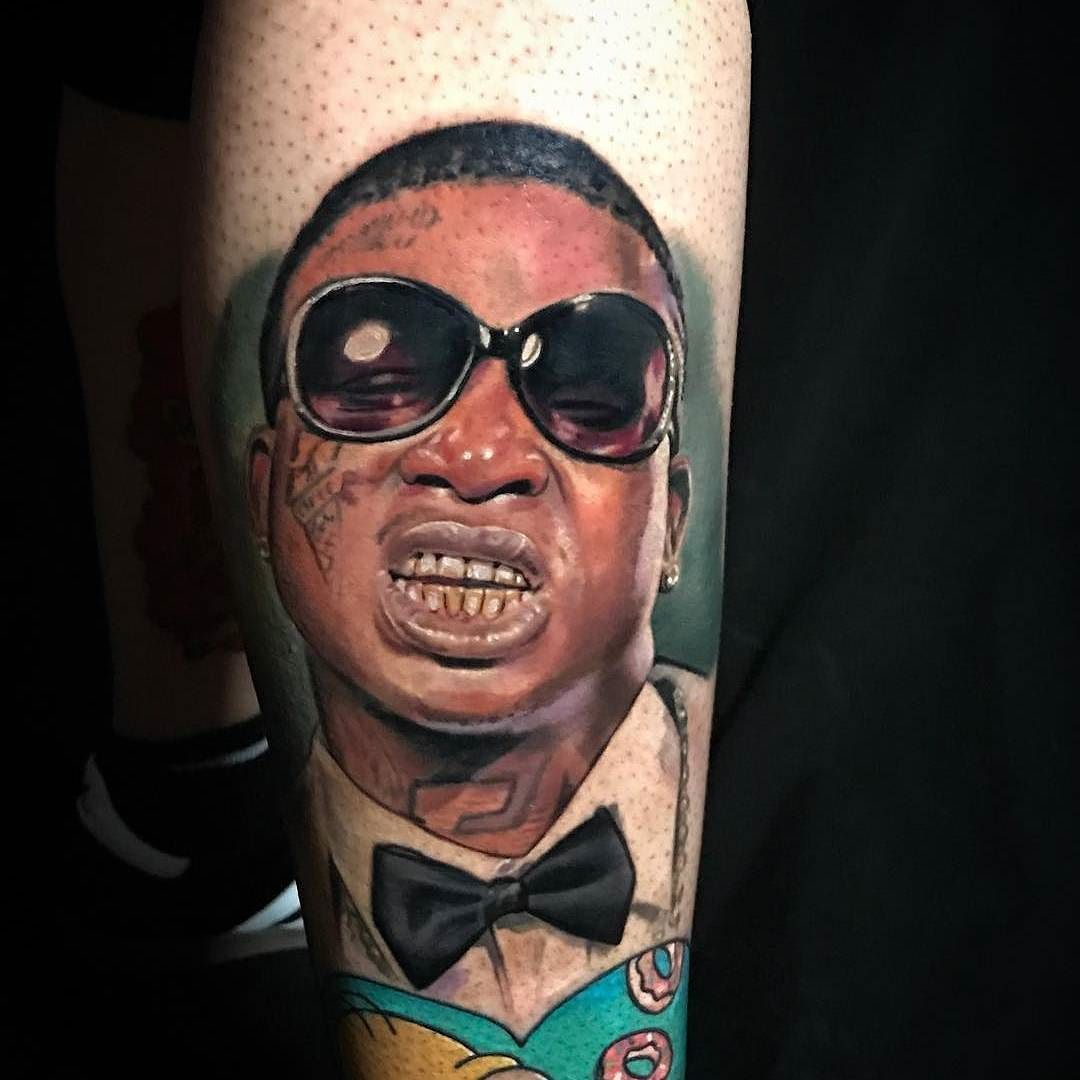 Tattoo Snob • Gucci Mane tattoo by @ponylawson at...