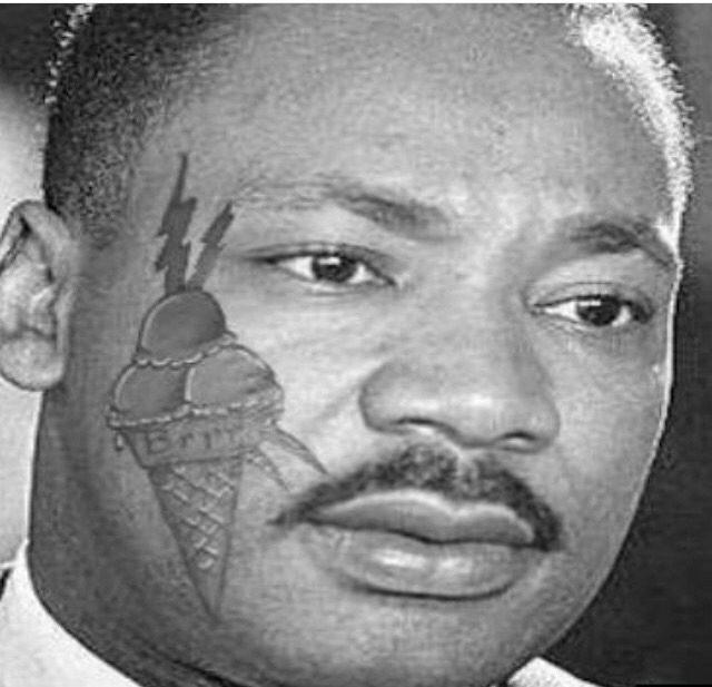 caviarcam:  yxngsushi:  bamtuxker:  Martin Luther Guwop  Martin Luther La Flare 