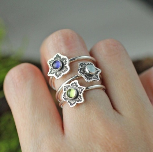 sosuperawesome: Necklaces and Rings by Chisai Designs on Etsy See our ‘jewelry’ tag Fo