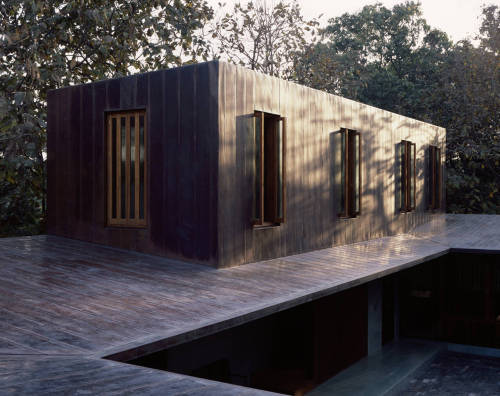 cjwho:  Copper House II, India by Studio Mumbai | via The hortus conclusus unites within itself a ma