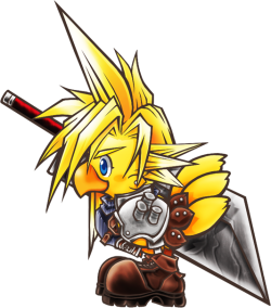 Chocofied Final Fantasy VII Characters by