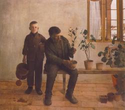  Kàroly Ferenczy Gardeners 1891