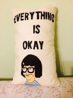 crentist:  made a pillow to hug on my bad days.