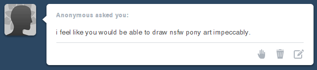 heyspacekid:  Hmmm… I don’t know about that :L I’m happy you think highly about