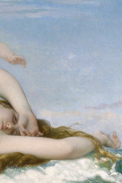  The Birth of Venus by Alexandre Cabanel, 1863 (detail) 