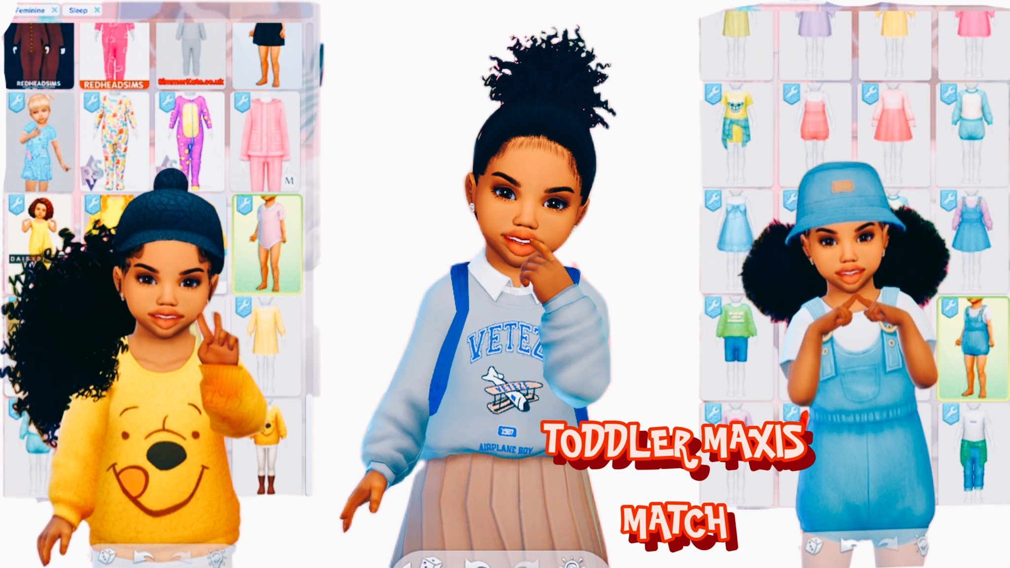 Milah Sims — Maxis Match Toddler Cc 😍