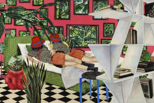 Naomi Okubo 大久保 如彌 (Japanese, b. 1985, Tokyo, Japan) - 1: Magazine #2, 2015  2:Mecha Shi Communicati