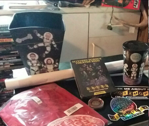 Finally Got My Rewards For Mystery Science Theater 3000's Recent Kickstarter.