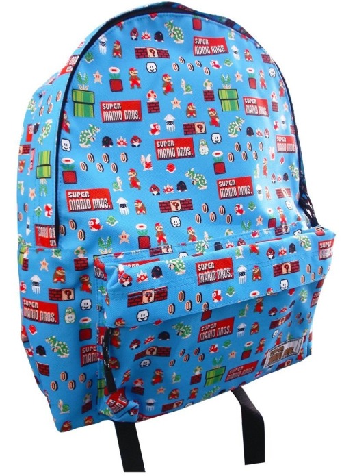 suppermariobroth:  Super Mario Bros. backpacks.