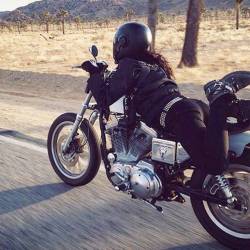 jungletribela:  Another rad shot of @imogenocide wearing our chrome holsters on her bike. Available now at www.jungletribe.etsy.com #harley #holsters #girlsthatride #chicksonbikes #motorcycle #biker #bikerwear #harleygirls #fashion #streetwear #leather