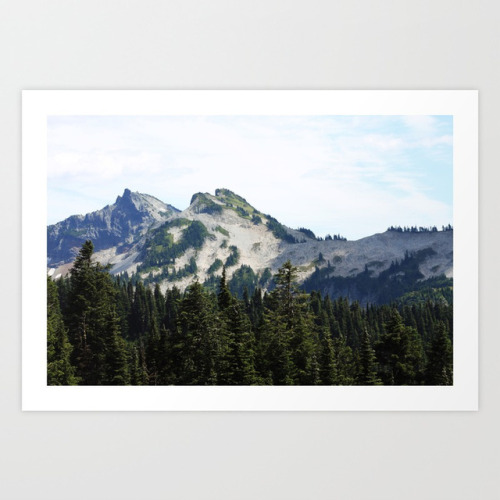 The Tatoosh Range as seen from Paradise, Mt. Rainier National Park.