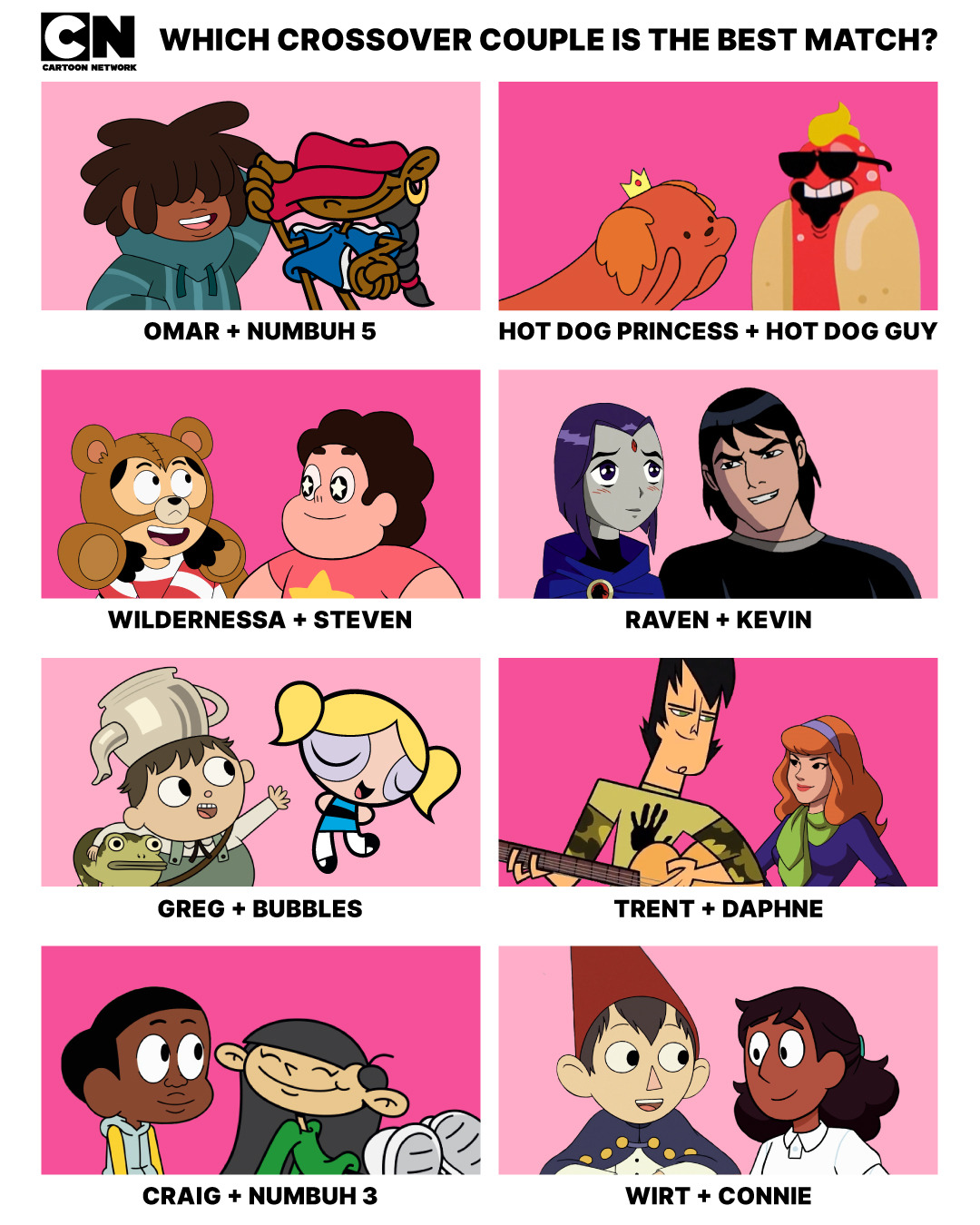If Young Cartoon Network Couples were Anime Beta C by