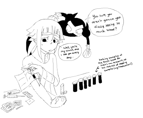 Drew This A Few Months Ago , In My Head What Crona Is Saying In Response Was Meant To Be Like A Bit Of
