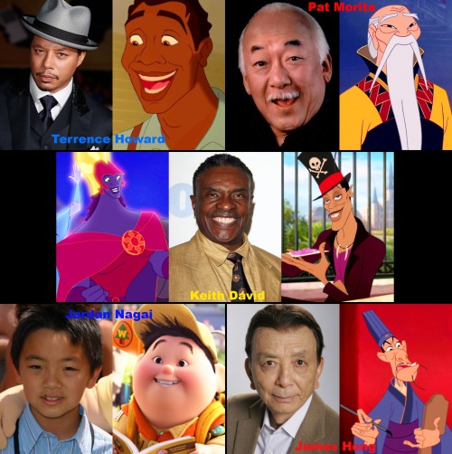 brosbrosproduction:  m4r1p0s4:  marrymejasonsegel: Men of color and the Disney characters they have played  OMFG RUSSELL’S VA IS TOO PRECIOUS AND SAMUEL L. JACKSON NEEDS TO DO MORE VOICE ACTING, IDC IF IT’S FROZONE OR NOT JUST NEED MORE  ALL HAIL