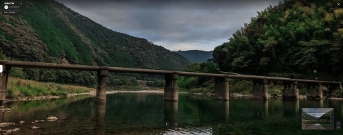 竜とそばかすの姫 / BelleMamoru Hosoda. 2021BridgeAso-o Chinka Bridge, Kochi, Takaoka District, Ochi, Asoo, 鎌