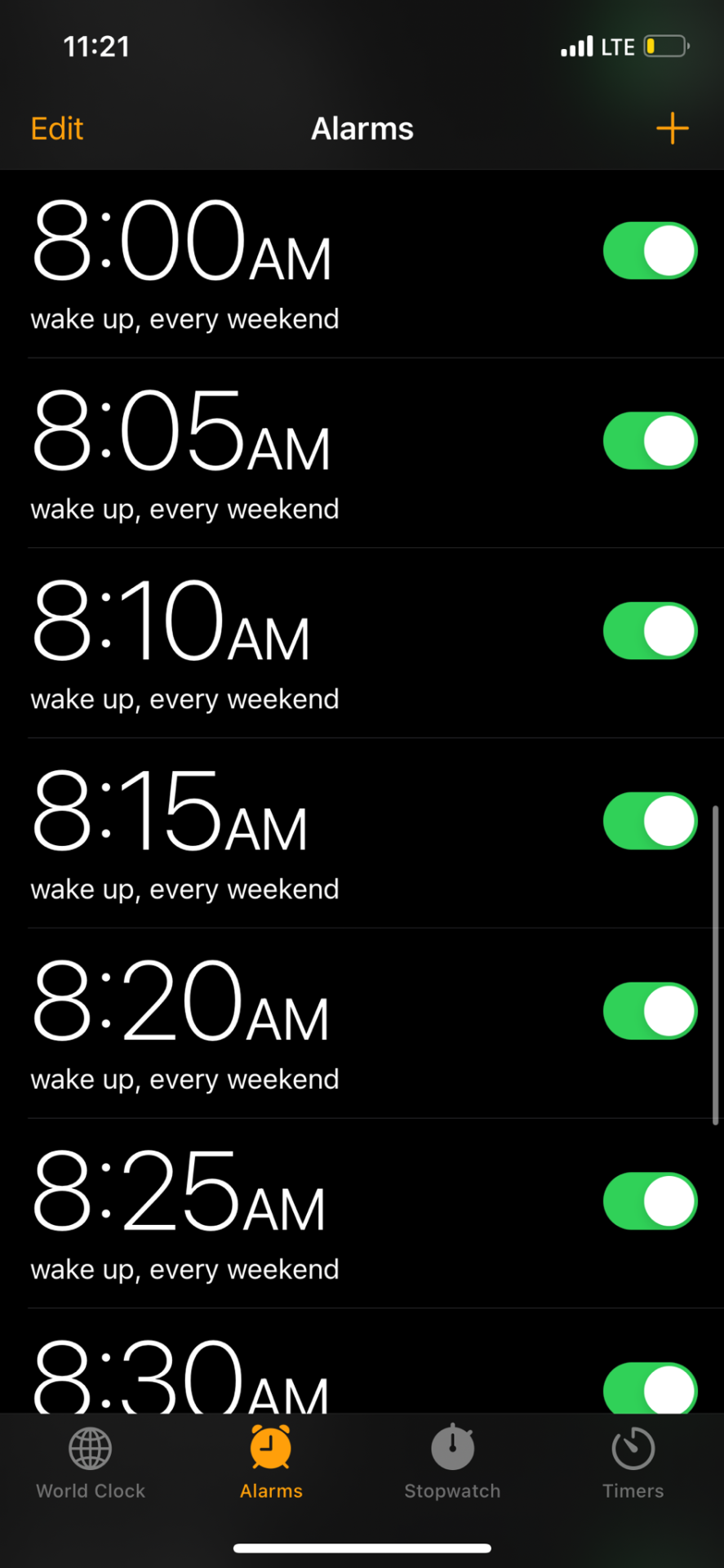 Can You Tell Im Amazing At Waking Up To My Alarms