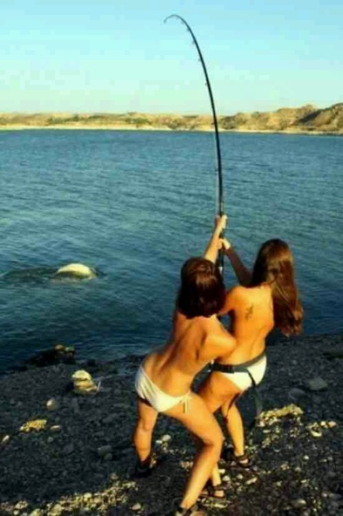 Porn Pics The only way to fish