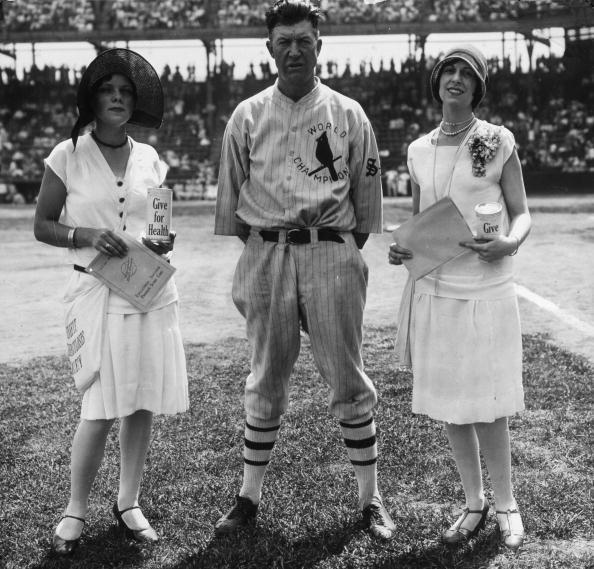whataboutbobbed:  St Louis Cardinals pitcher Grover Cleveland Alexander poses before