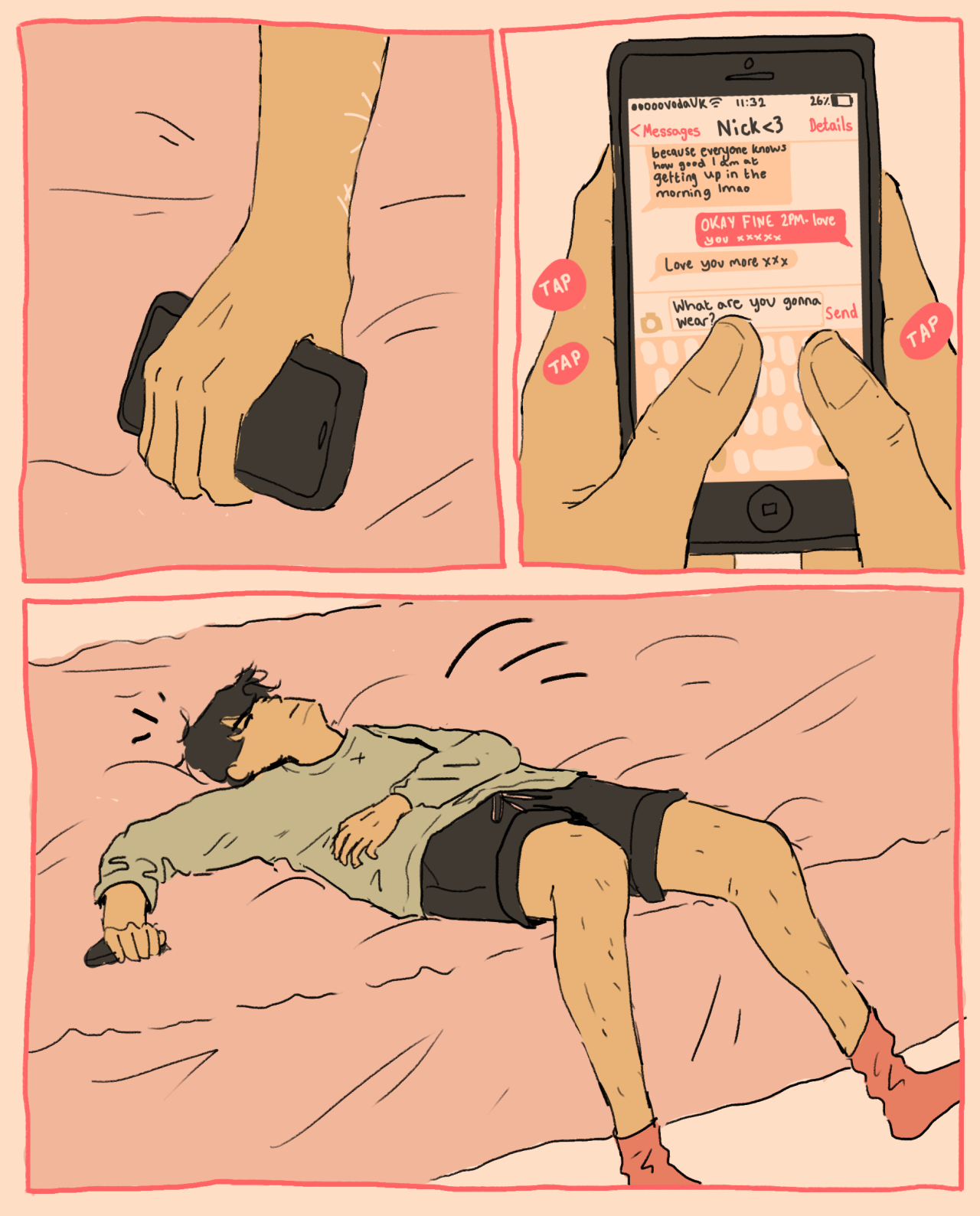 tor-toise-shell:  spacezeros:  a summer comic about one part of recovery  I love