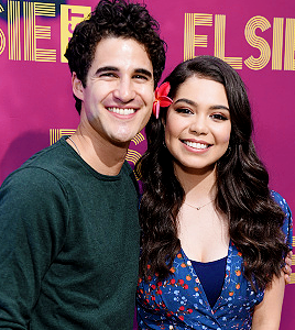crisswatson:Auli'i Cravalho and Darren Criss at the 2017 Elsie Fest in New York City (October 8, 201