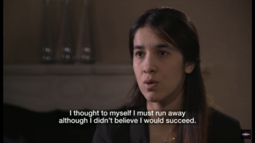 ezidxan:Nadia Murad endured three months of torture before she was able to escape and seek asylum in