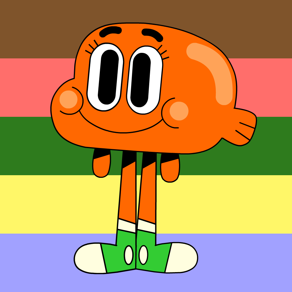 The Amazing World Of Gumball Darwin Sticker - The Amazing World Of