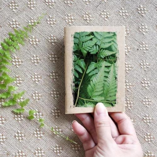 Green Fern Small Notebook // girlwitharadiomind