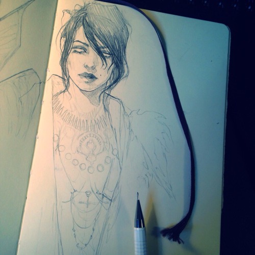 drawingfixx:Morrigan doodle✨✨