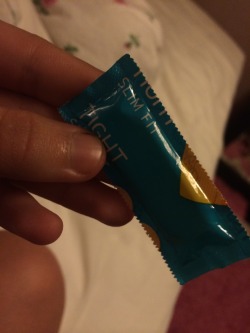 emoticn:  “I only use magnum condoms
