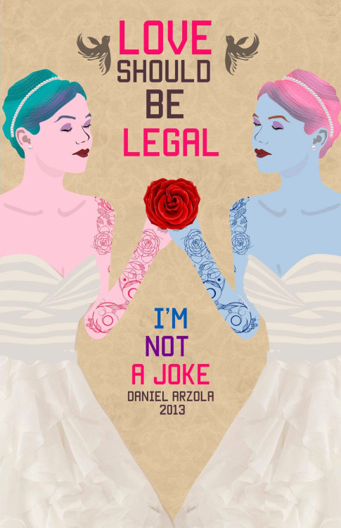 sallymolay:  The LGBT Art of Daniel Arzola I’m Not A Joke (No Soy Tu Chiste) was begun in Venezuela by writer, illustrator, and activist Daniel Arzola.  It became the first Venezuelan viral campaign that through  art raised awareness of the prejudice