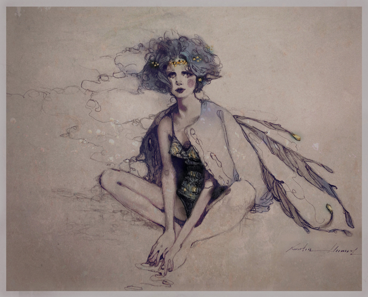lohrien:  Illustrations by Kristin Baugh Shiraef  