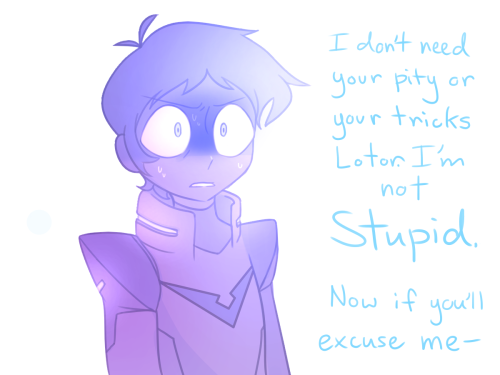 underlytrashy:Listen to Lotor Lance, and you’ll either receive knowledge or death
