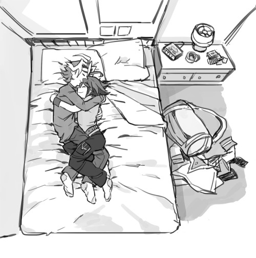 mykenbomb: cute gay sleepover