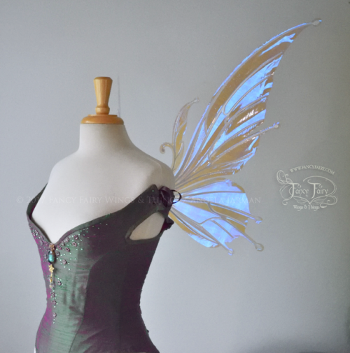 fancyfairywings:And now the 6th set to be listed tomorrow at 12:30pm PST are the Flora wings in Lila