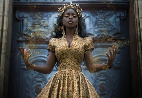 Black women in fantasy photos