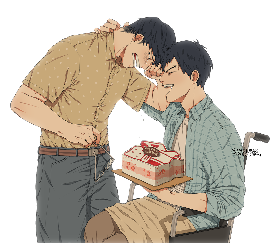 nachurart: Happy birthday Ingenium!I love these brothers…!! Don’t cry Tenya,