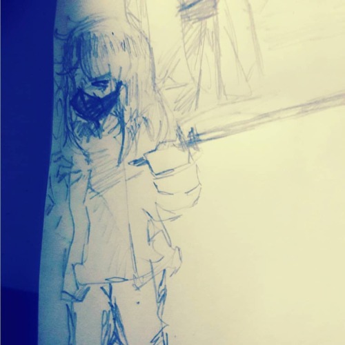 DIe Of BOreDOm HeRe ... Fuck #draw #war #stayathome #drawing #myoc #pen #humans #Laloca #pencildrawing