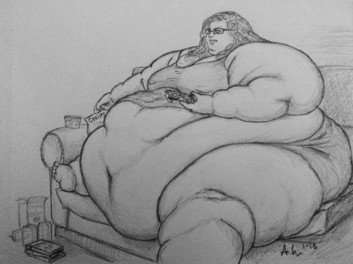 “Couch Potato”for Malarynthia who wanted to see themselves as a male-to-female ssbbw